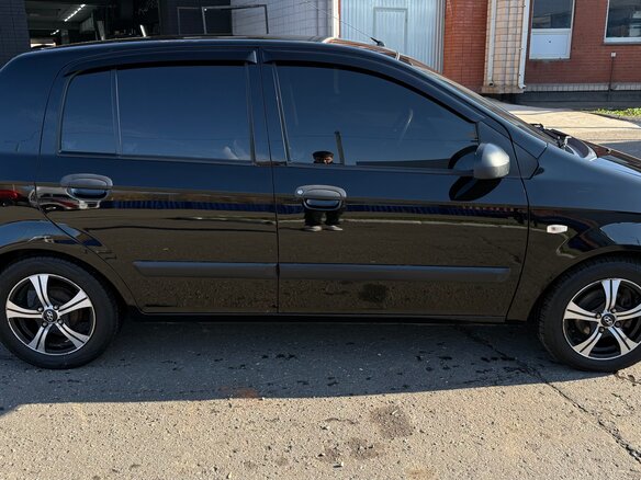 2004 Hyundai Getz I, чёрный, 310000 рублей - вид 3