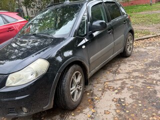 2008 Suzuki SX4 I (Classic), чёрный, 540000 рублей, вид 2