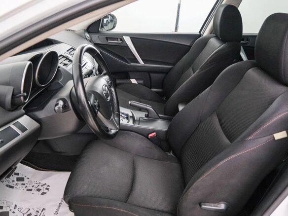2013 Mazda 3 II (BL) Рестайлинг, белый, 849000 рублей - вид 6