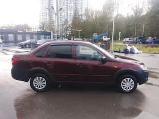2012 Lada (ВАЗ) Granta I, красный, 164000 рублей, вид 4