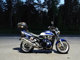 2001 Suzuki GSX 1400, синий, 550000 рублей, вид 5