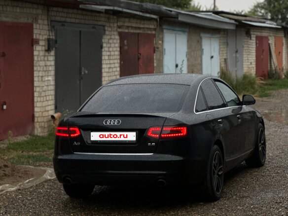 2009 Audi A6 III (C6) Рестайлинг, чёрный, 1500000 рублей - вид 7