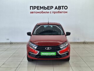 2019 Lada (ВАЗ) Granta I Рестайлинг, красный, 510000 рублей, вид 2