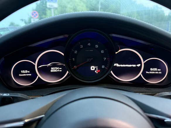 2021 Porsche Panamera 4 Executive II Рестайлинг, чёрный, 8999999 рублей - вид 7