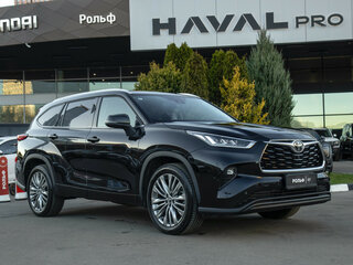 2025 Toyota Highlander IV (XU70), чёрный, 4948000 рублей, вид 2