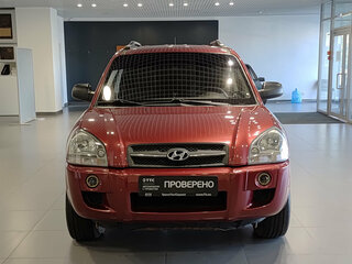 2008 Hyundai Tucson I, красный, 643000 рублей, вид 2