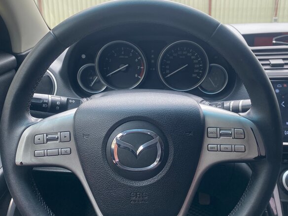 2008 Mazda 6 II (GH), чёрный - вид 8