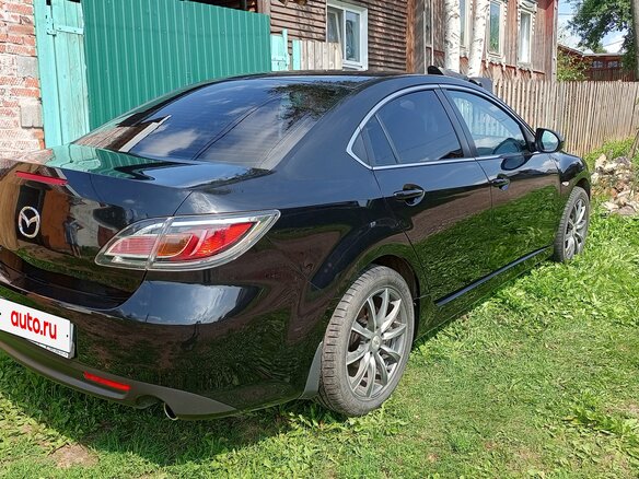 2010 Mazda 6 II (GH) Рестайлинг, чёрный, 790000 рублей - вид 3
