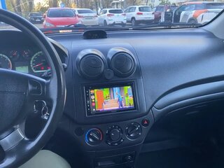 2010 Chevrolet Aveo I Рестайлинг, синий, 490000 рублей, вид 2