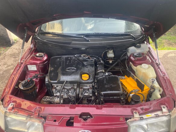 2005 Lada (ВАЗ) 2110, красный, 88000 рублей - вид 13