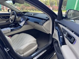 2022 Mercedes-Benz S-Класс 450 Long 4MATIC VII (W223), чёрный, 10500000 рублей, вид 2