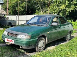 1998 Lada (ВАЗ) 2110, зелёный, 120000 рублей, вид 1