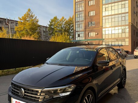 2022 Volkswagen Polo VI, чёрный, 1750000 рублей, вид 2