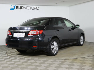 2011 Toyota Corolla X (E140, E150) Рестайлинг, чёрный, 849990 рублей, вид 5