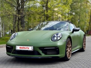 2021 Porsche 911 Targa 4S VIII (992), зелёный, 12000000 рублей, вид 1