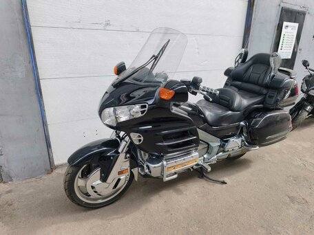 2003 Honda GL 1800 Gold Wing, чёрный, 750000 рублей, вид 2