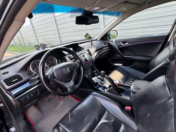 2008 Honda Accord VIII, чёрный, 929000 рублей - вид 6
