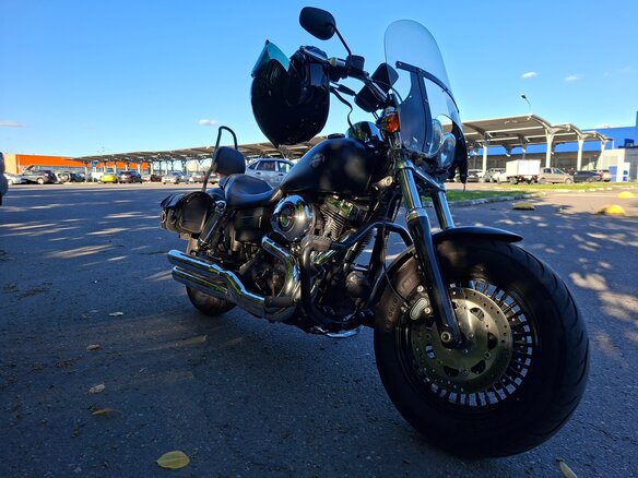 2012 Harley-Davidson Fat Bob, чёрный, 700000 рублей