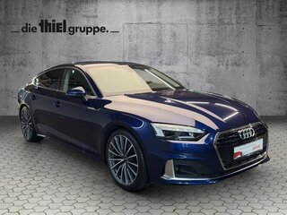 2023 Audi A5 Sportback 35 TFSI II (F5) Рестайлинг, синий, 3850000 рублей, вид 1