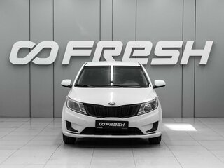 2013 Kia Rio III, белый, 640000 рублей, вид 3