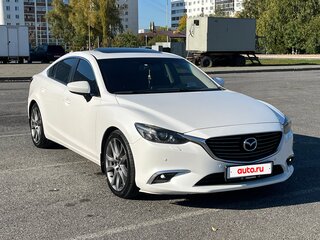 2016 Mazda 6 III (GJ) Рестайлинг, белый, 1940000 рублей, вид 5