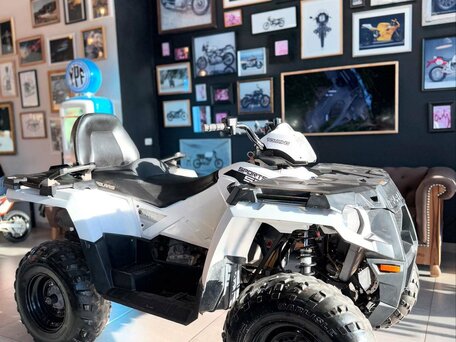 2013 Polaris Sportsman 570, белый, 750000 рублей, вид 2