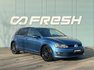 2013 Volkswagen Golf VII, голубой, 1290000 рублей, вид 1