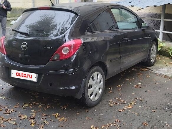 2007 Opel Corsa D, чёрный, 570000 рублей - вид 2