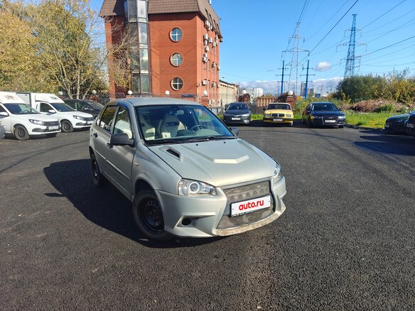 2005 Lada (ВАЗ) Kalina I, бежевый - вид 3