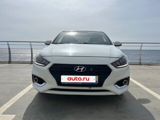 2018 Hyundai Solaris II, белый, 1290000 рублей, вид 3