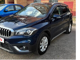 2019 Suzuki SX4 II (S-Cross) Рестайлинг, синий, 1900000 рублей, вид 2