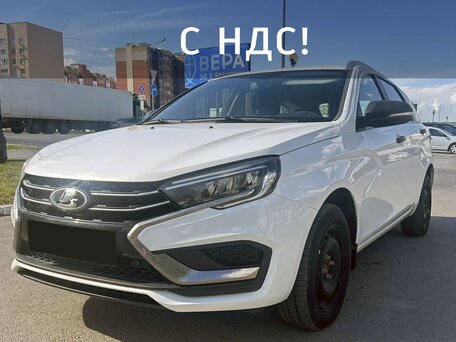 2024 Lada (ВАЗ) Vesta SW I Рестайлинг (NG), белый, 1100000 рублей, вид 1