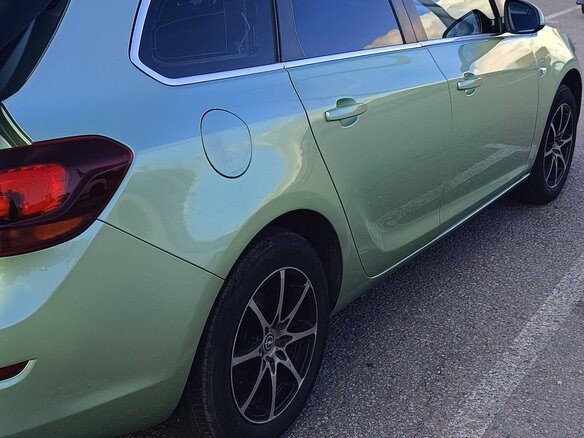 2012 Opel Astra J, зелёный, 590000 рублей - вид 6