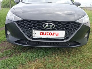 2020 Hyundai Solaris II Рестайлинг, чёрный, 1430000 рублей, вид 2