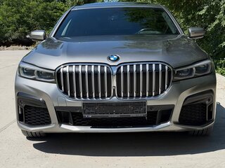 2019 BMW 7 серии 730d xDrive VI (G11/G12) Рестайлинг, серый, 4750000 рублей, вид 3