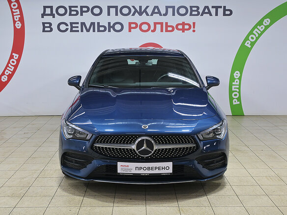 2020 Mercedes-Benz CLA 200 II (C118, X118), синий - вид 1