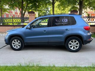 2012 Volkswagen Tiguan I Рестайлинг, синий, 1250000 рублей, вид 3