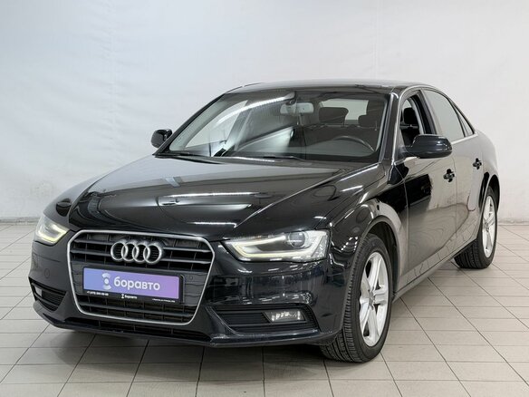 2012 Audi A4 IV (B8) Рестайлинг, чёрный, 1249000 рублей