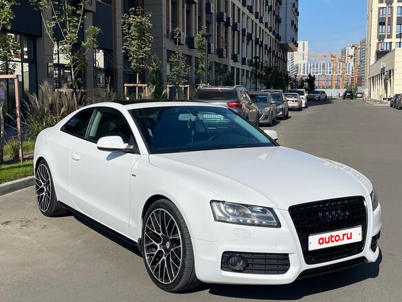 2009 Audi A5 tiptronic I (8T), белый, 1580000 рублей - вид 3