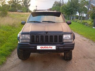 1997 Jeep Grand Cherokee I (ZJ) Рестайлинг, чёрный, 950000 рублей, вид 2