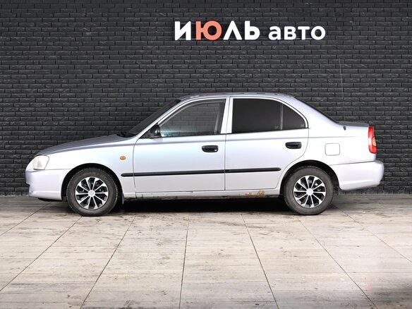 2004 Hyundai Accent II Рестайлинг, серебристый, 230000 рублей - вид 7