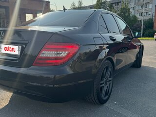 2012 Mercedes-Benz C-Класс 180 BlueEFFICIENCY III (W204) Рестайлинг, чёрный, 1300000 рублей, вид 4