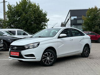 2015 Lada (ВАЗ) Vesta I, белый, 799000 рублей, вид 3