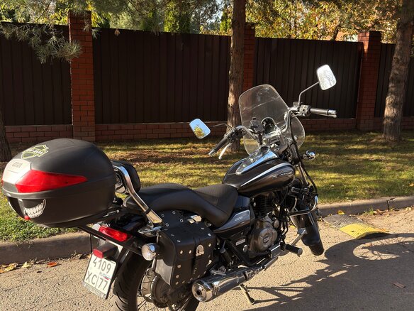 2019 Bajaj Avenger, чёрный, 179000 рублей - вид 3