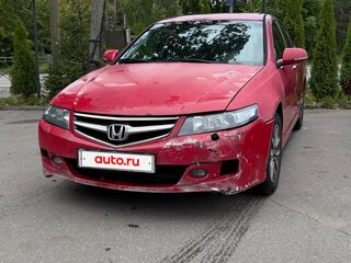 2007 Honda Accord VII Рестайлинг, красный, 370000 рублей, вид 2