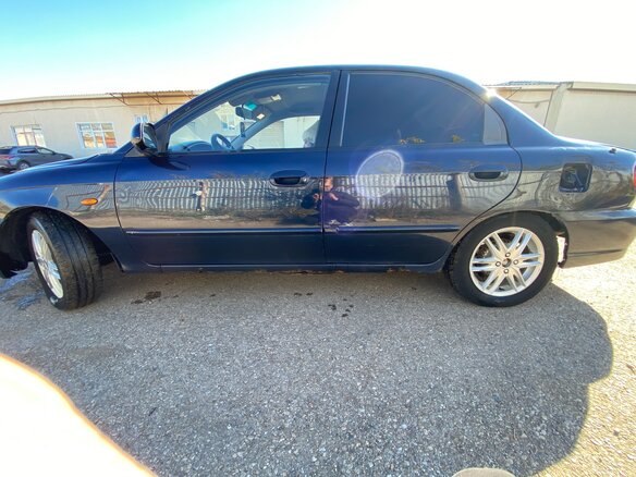 2008 Kia Spectra I Рестайлинг 2, синий, 173000 рублей - вид 5