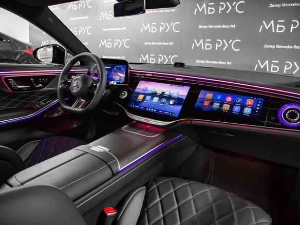 2026 Mercedes-Benz S-Класс 450 d Long 4MATIC VII (W223) Рестайлинг, чёрный - вид 25