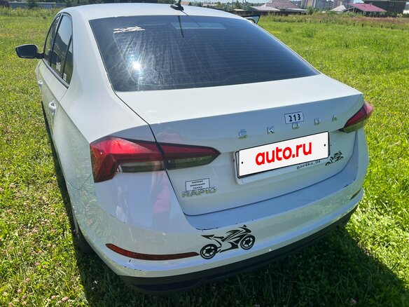 2020 Skoda Rapid II, белый, 1449000 рублей - вид 4