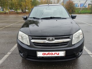 2015 Lada (ВАЗ) Granta I, чёрный, 370000 рублей, вид 1