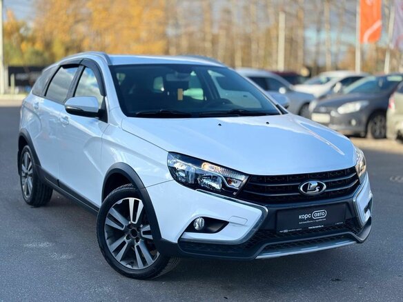 2019 Lada (ВАЗ) Vesta SW Cross I, белый, 1111800 рублей